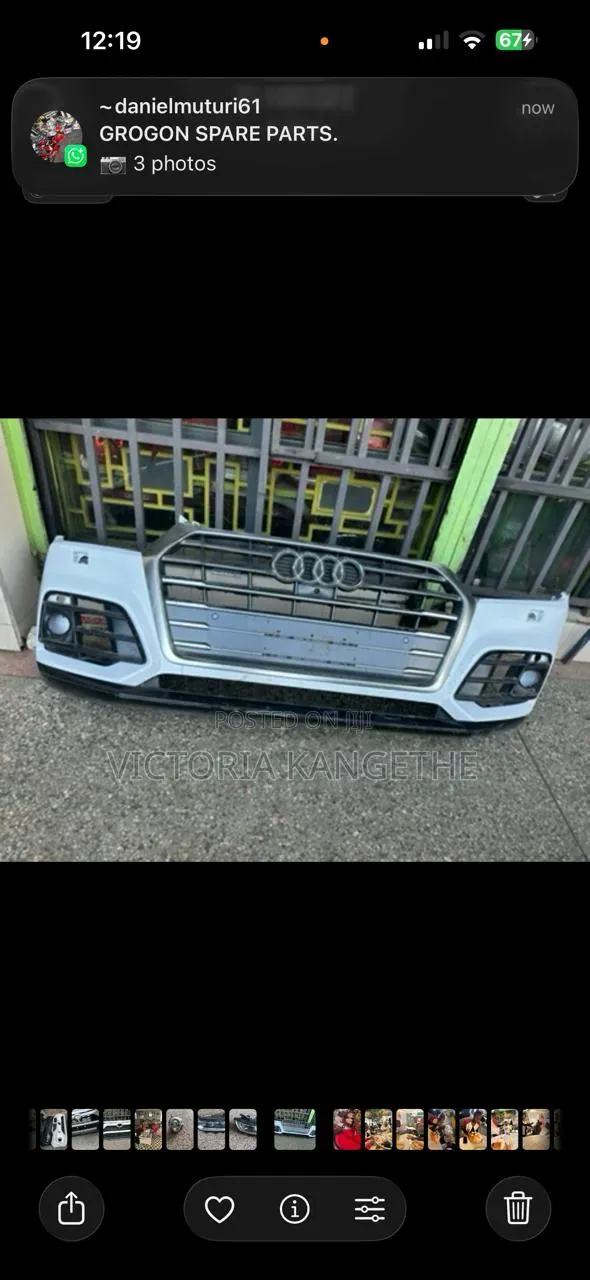 Audi Q7 Front Bumper