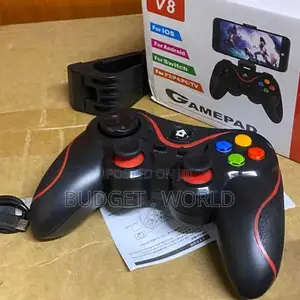Joysticks Responsive Buttons V8 BT Wireless Game Controller