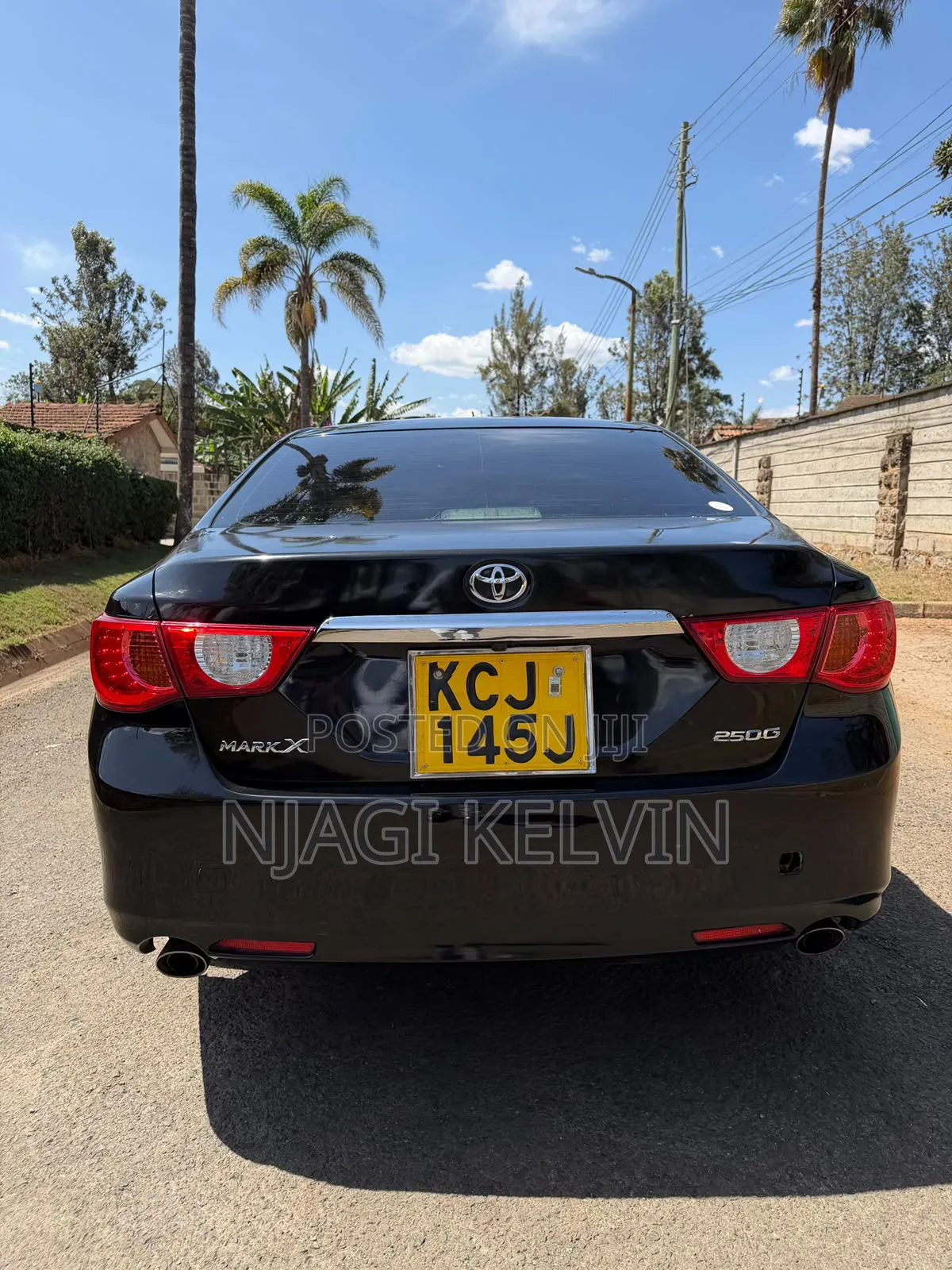 Toyota Mark X 2010 Black