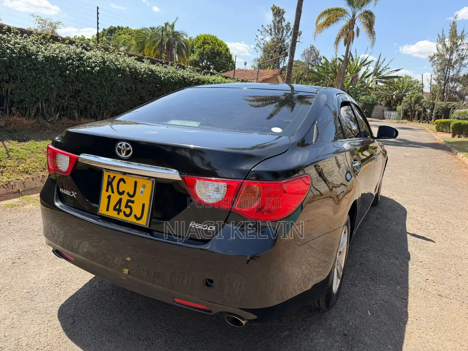 Toyota Mark X 2010 Black