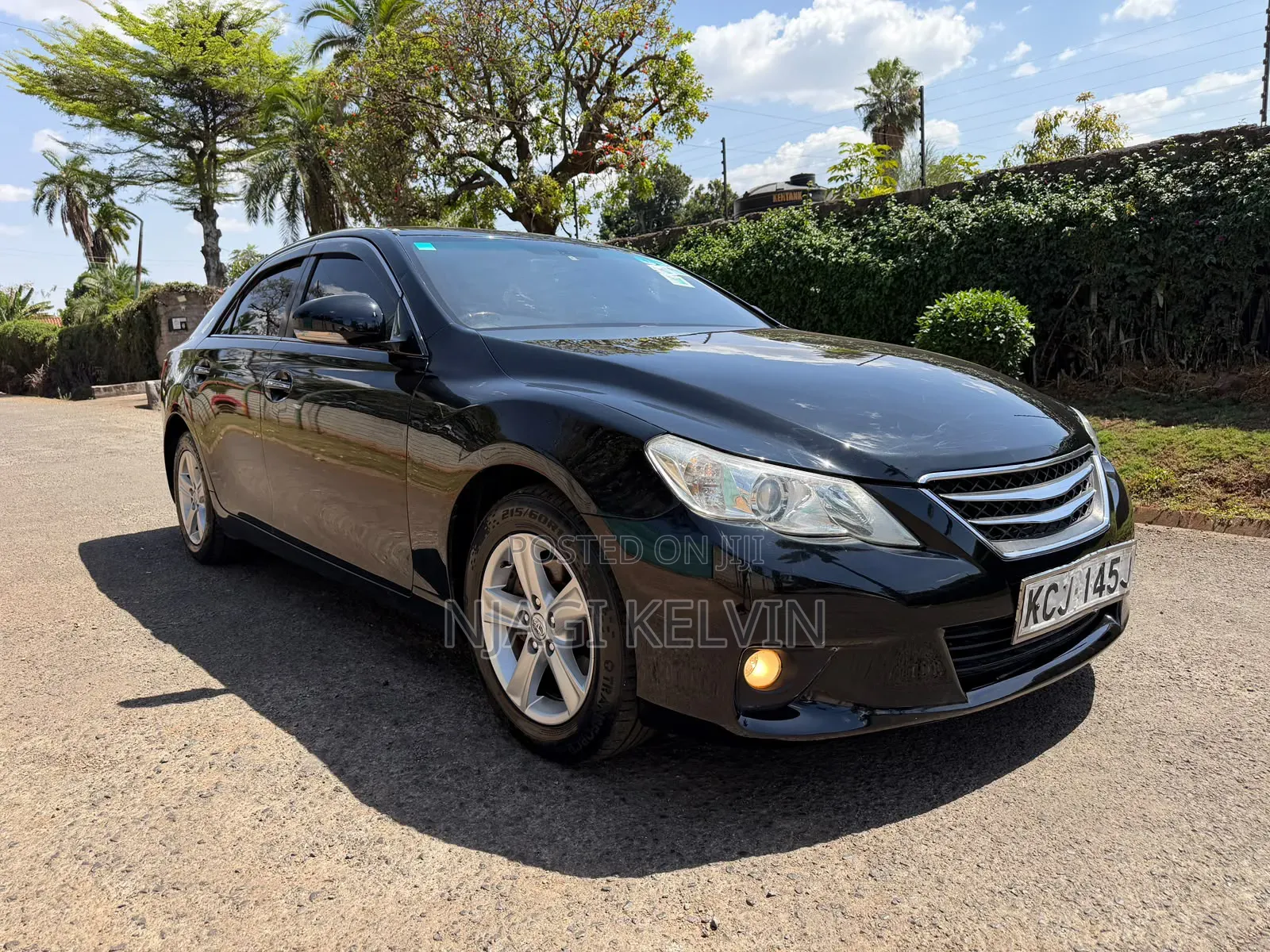 Toyota Mark X 2010 Black