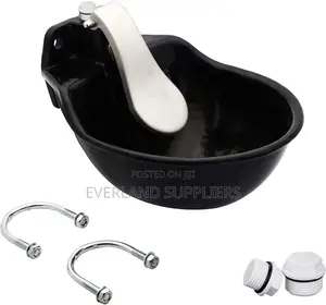 Solid Cow Water Bowl - Cast Iron