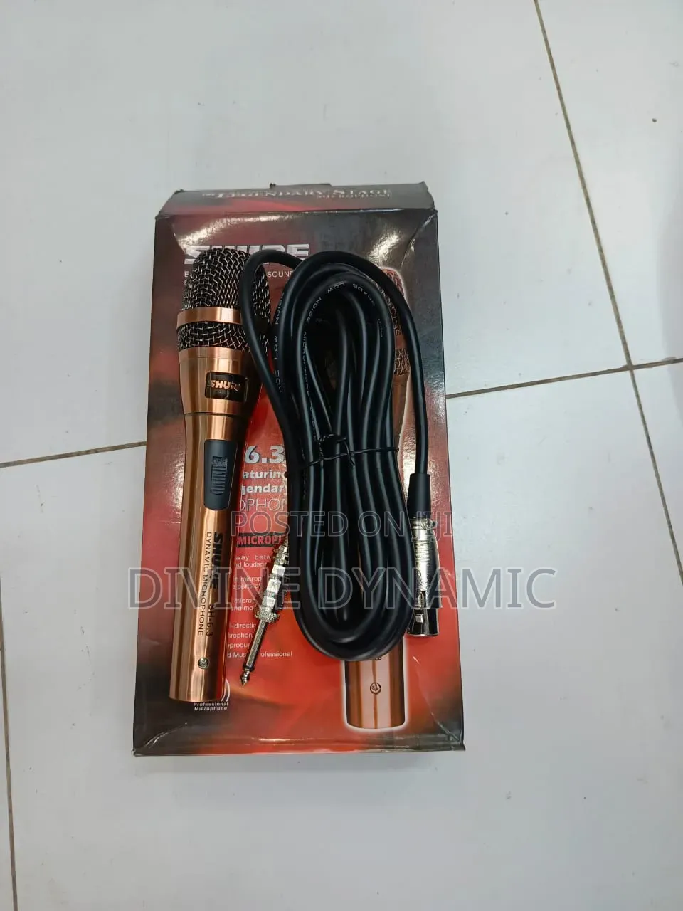 Shure Sh 6.3 Coded Microphone