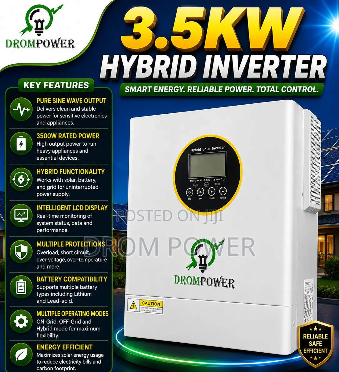 3.5kw Hybrid Smart Inverter