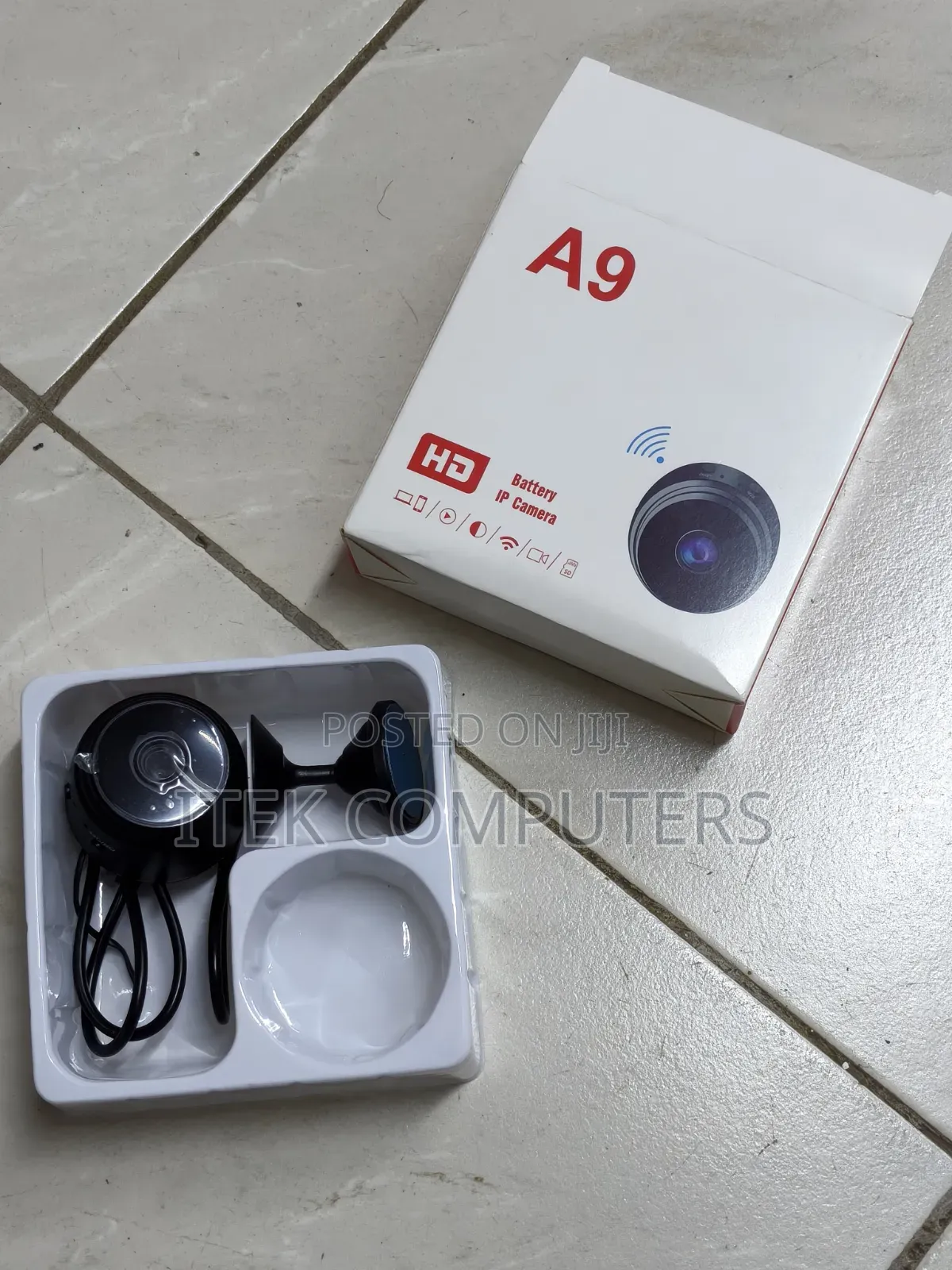 Compact A9 Mini WiFi CCTV Camera With Remote Phone Viewing