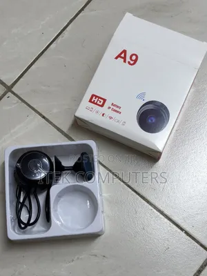 Compact A9 Mini WiFi CCTV Camera With Remote Phone Viewing