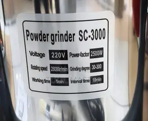 Commercial Food ProcessingMachine/Stainless Steel Electric FoodGrinder