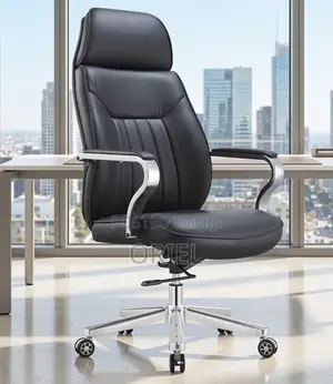 Modern Executive Leather Office Chair – Premium Ergonomic Desk Seat