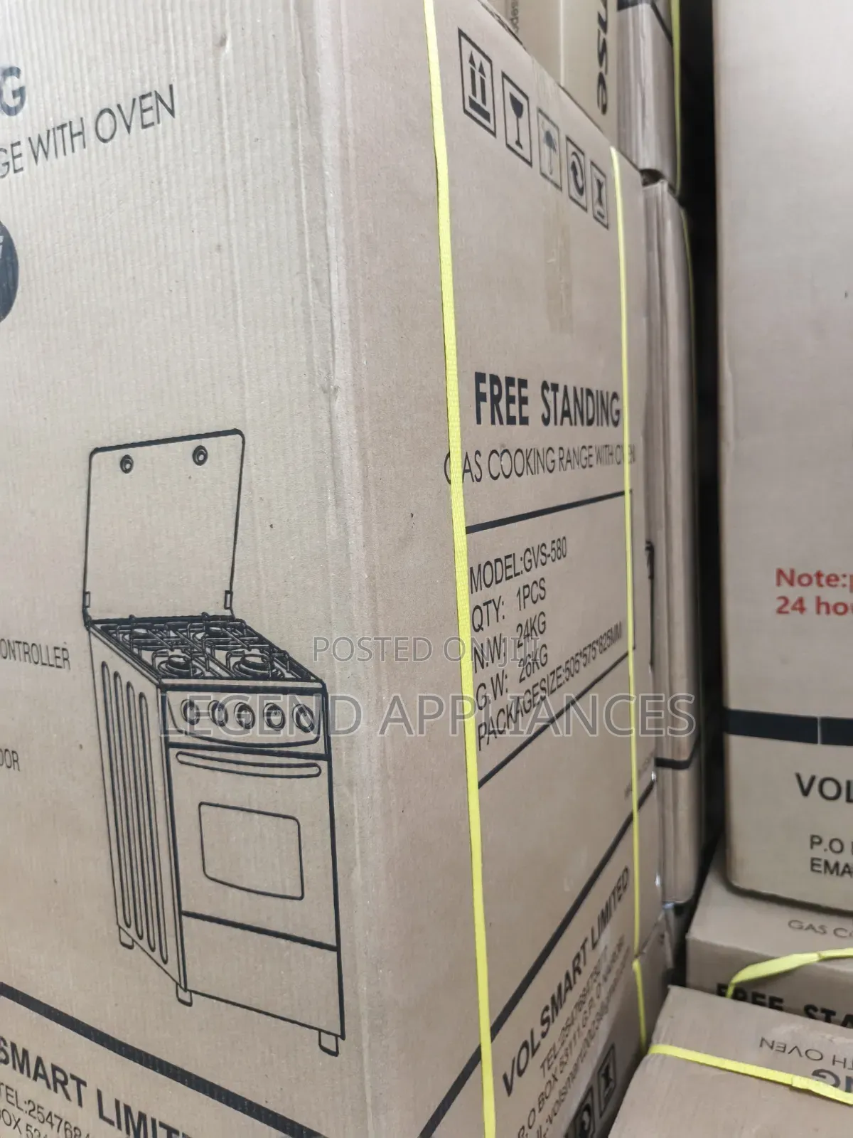 Volsmart 50*55 Standing Cooker