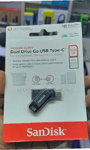 SanDisk Ultra 128GB Dual Drive Go Flashdrive