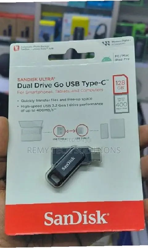 SanDisk Ultra 128GB Dual Drive Go Flashdrive
