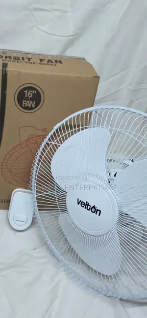 *Velton Wall Fan + Remote* _2pcs / Carton_ *_Carton Price - _