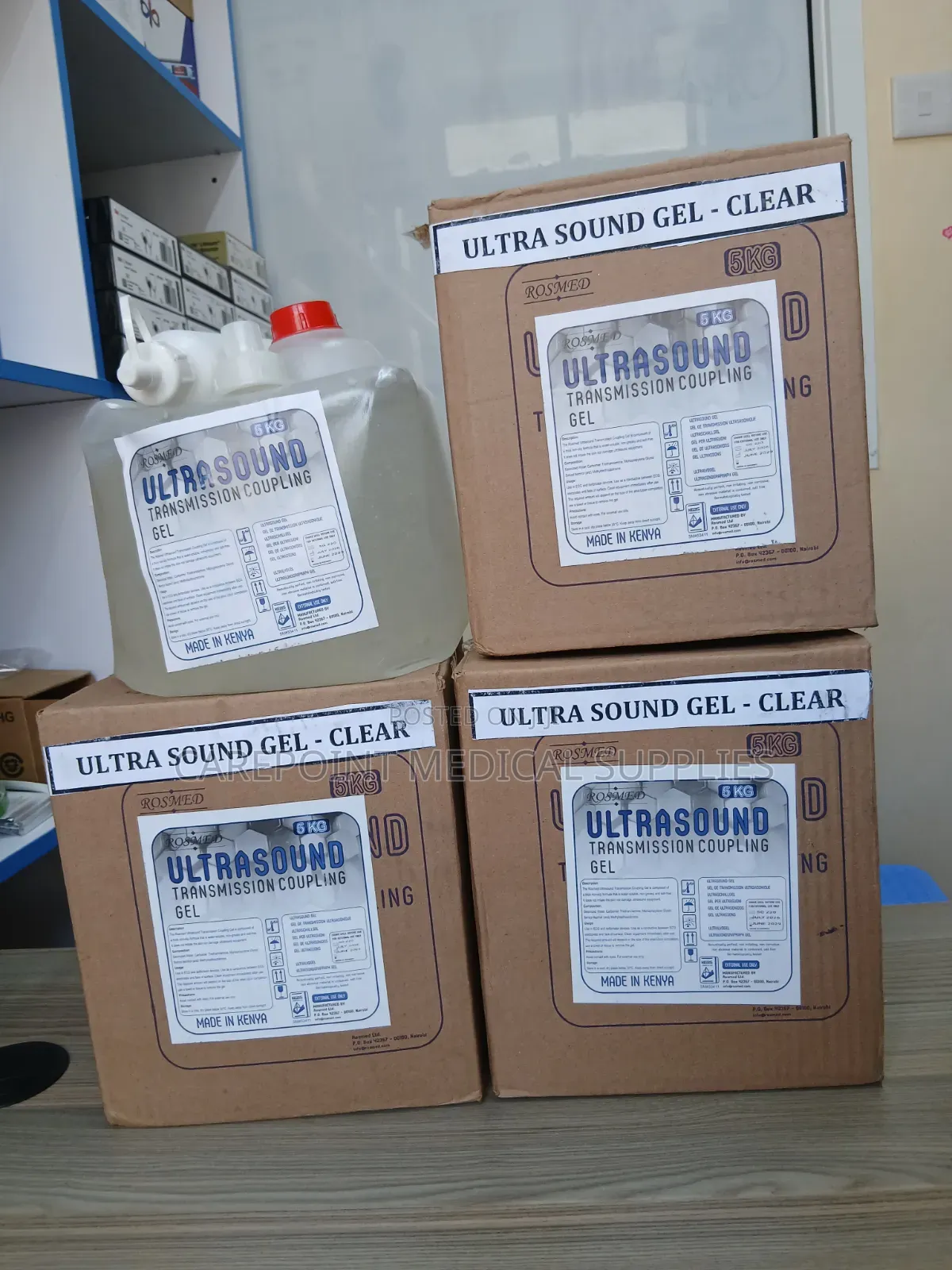 Ultrasound Gel 5kg (Clear)