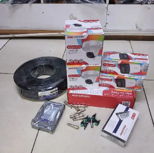 Hikvision 4CH HD CCTV Kit With 2-Way Talk Audio