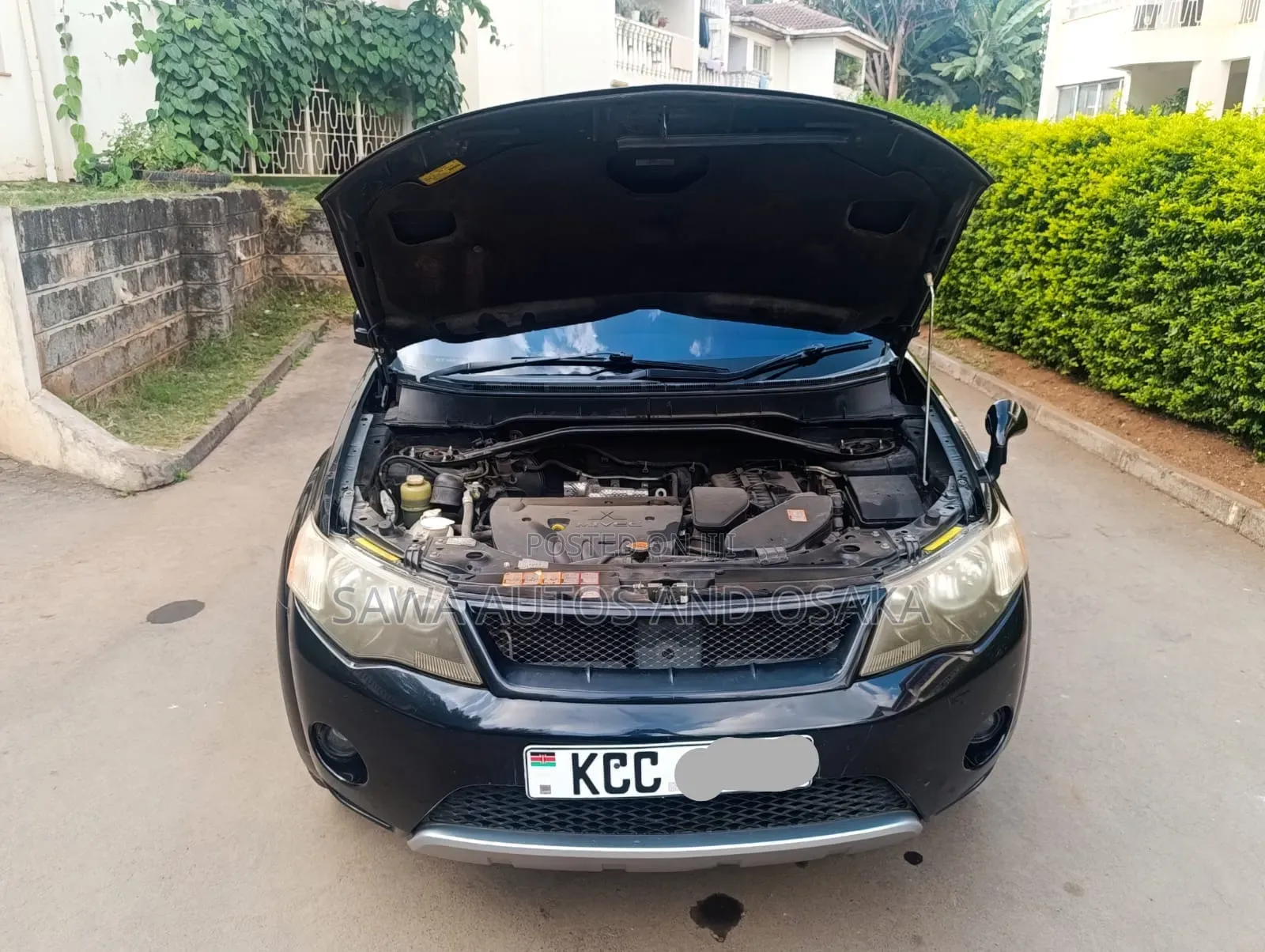 Mitsubishi Outlander 2008 Black