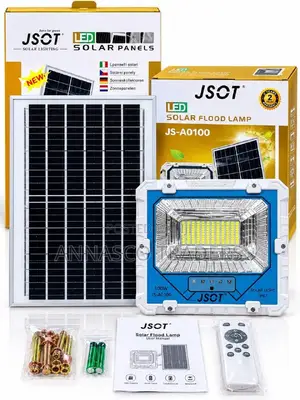 JSOT LED Solar Flood Lamp (Model JS-A0100)