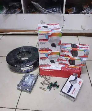 Hikvision 4 Camera HD Security Kit With 2-Way Voice
