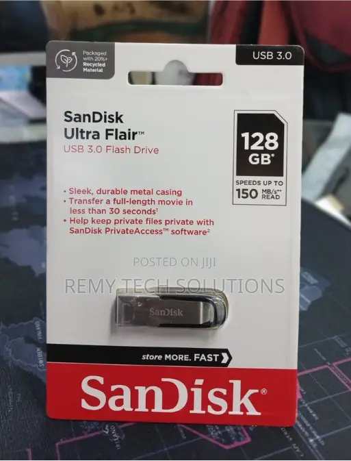SanDisk Ultra Flair 128gb Flash Drive