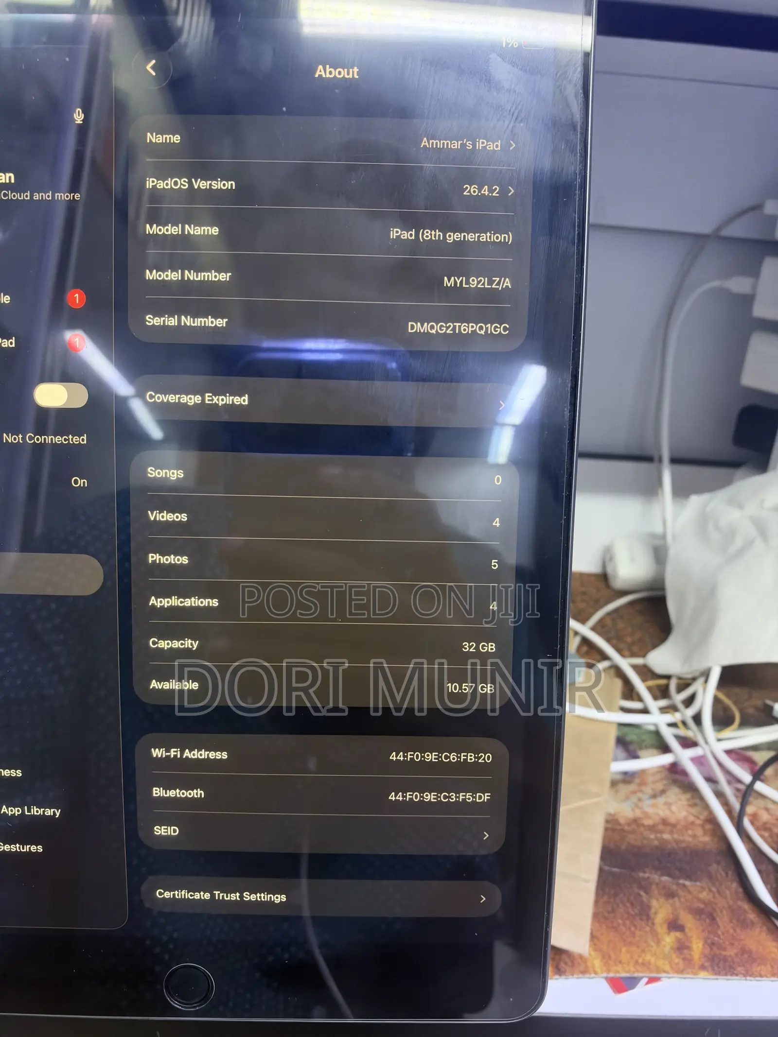 Apple iPad 10.2 (2021) 32 GB Silver
