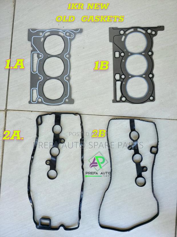 Passo Head Gaskets and Top Cover Gasket 1kr Engine at Prefa