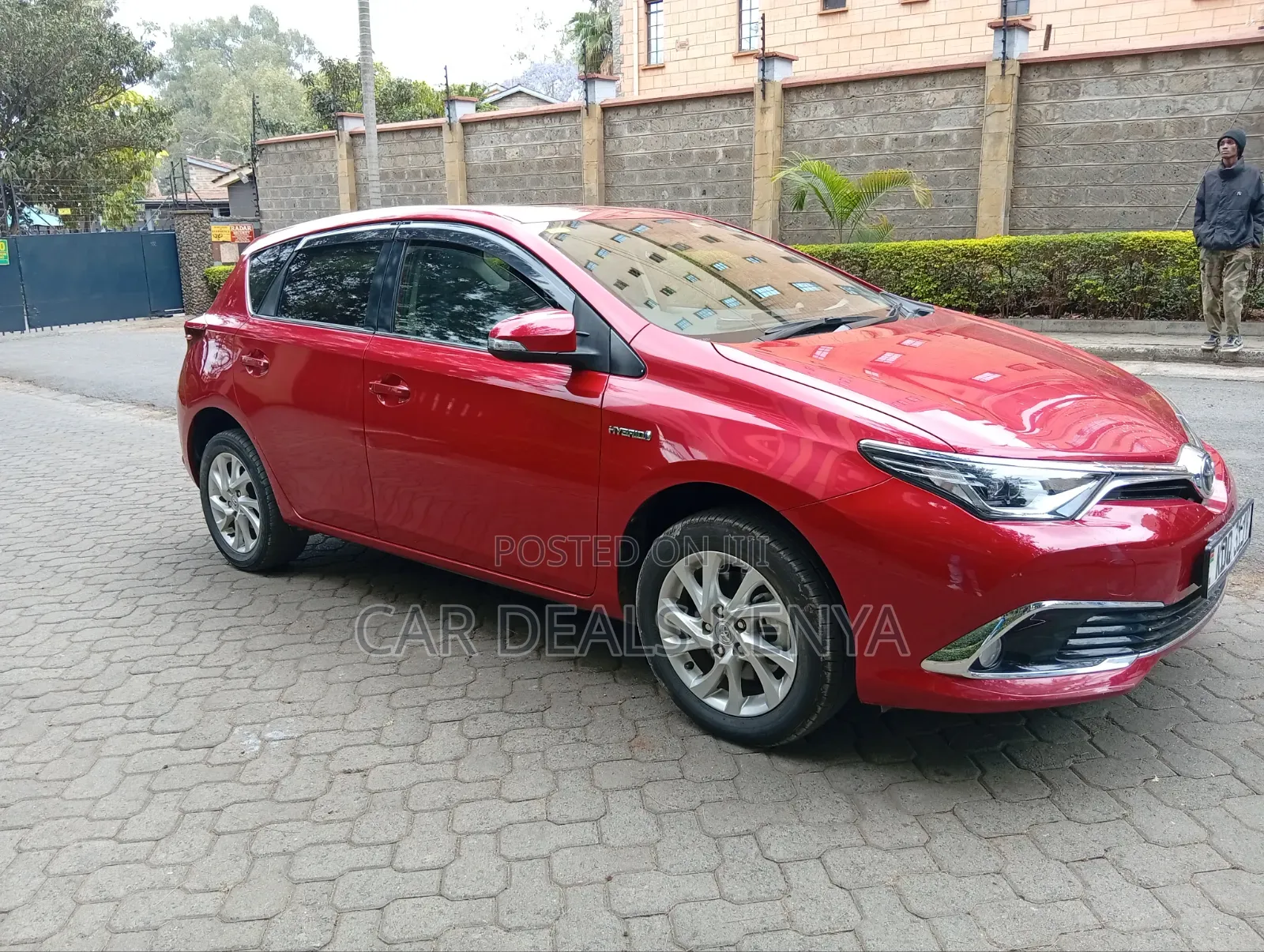 Toyota Auris 2018 Red
