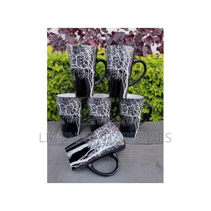 Black Tree Mugs