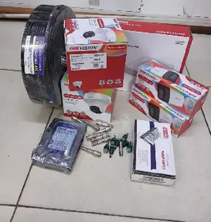 Hikvision 4 Camera Surveillance Kit With HD 2-Way Voice