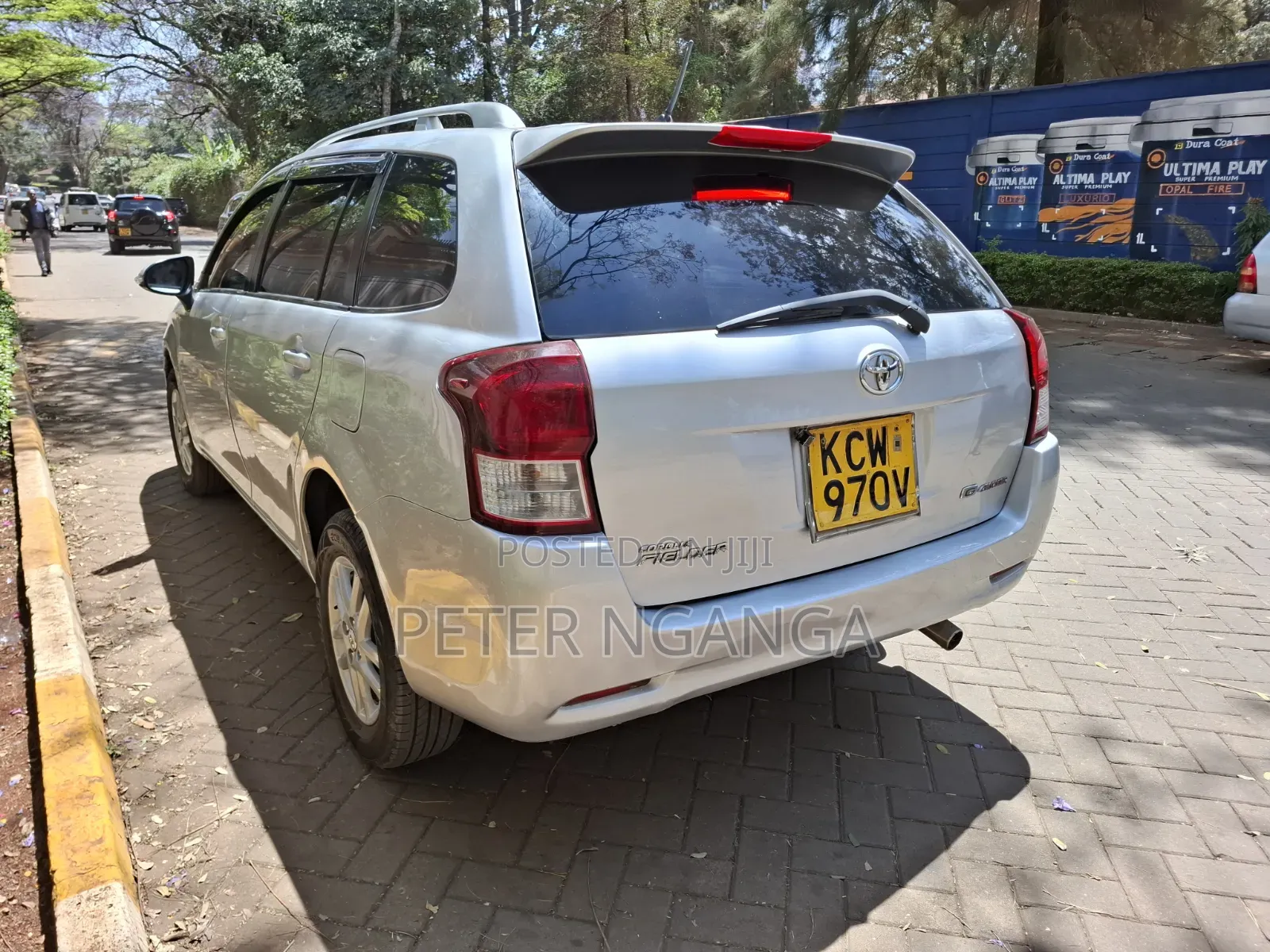 Toyota Corolla Fielder 1.5 Hybrid FWD 2013 Gray