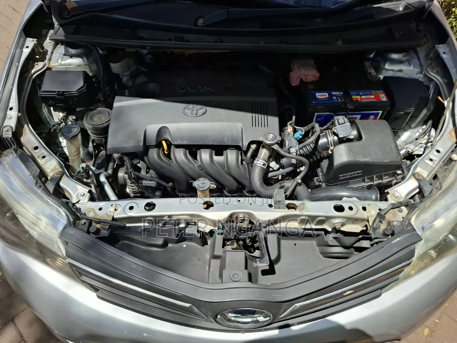 Toyota Corolla Fielder 1.5 Hybrid FWD 2013 Gray
