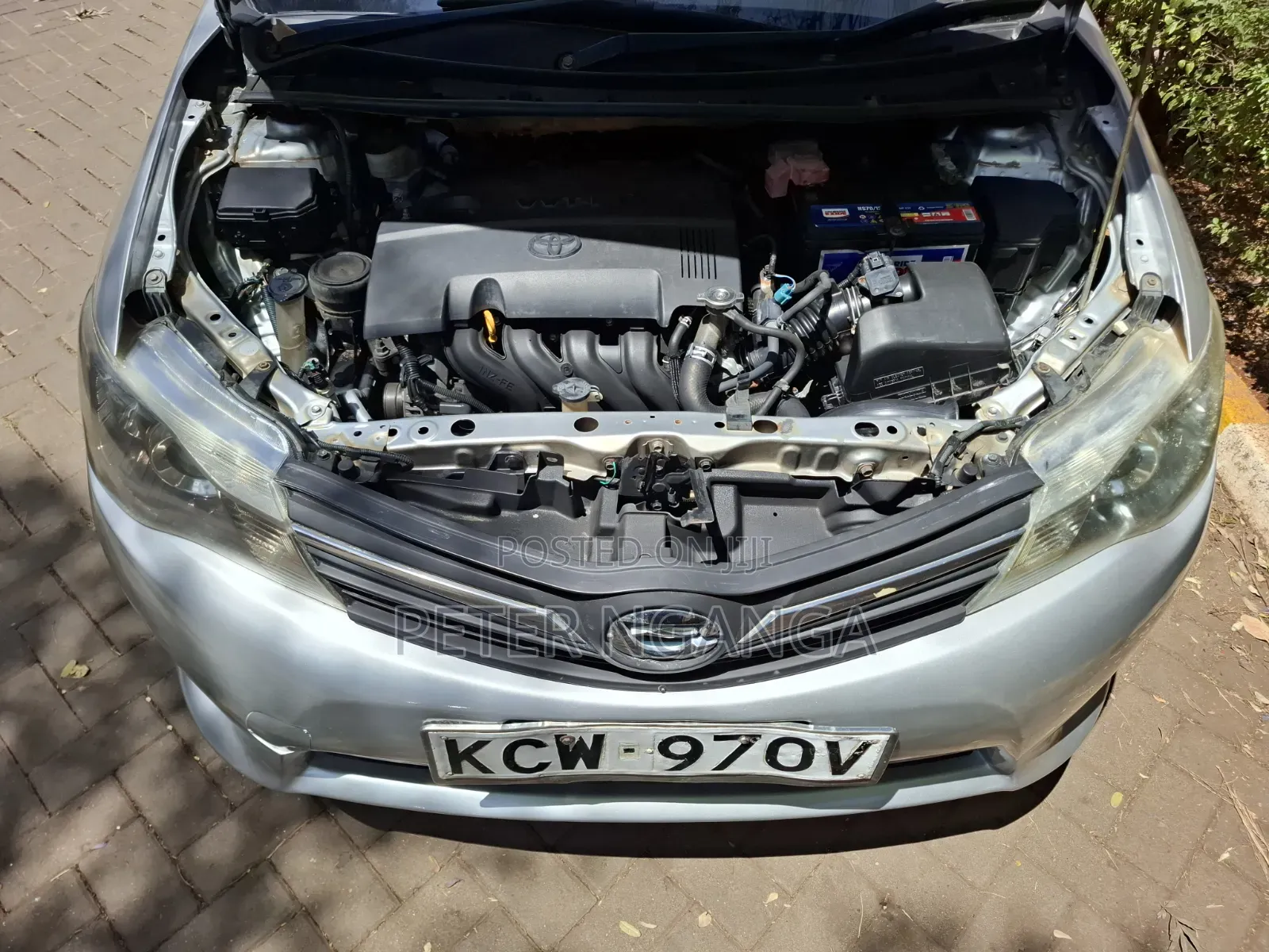 Toyota Corolla Fielder 1.5 Hybrid FWD 2013 Gray