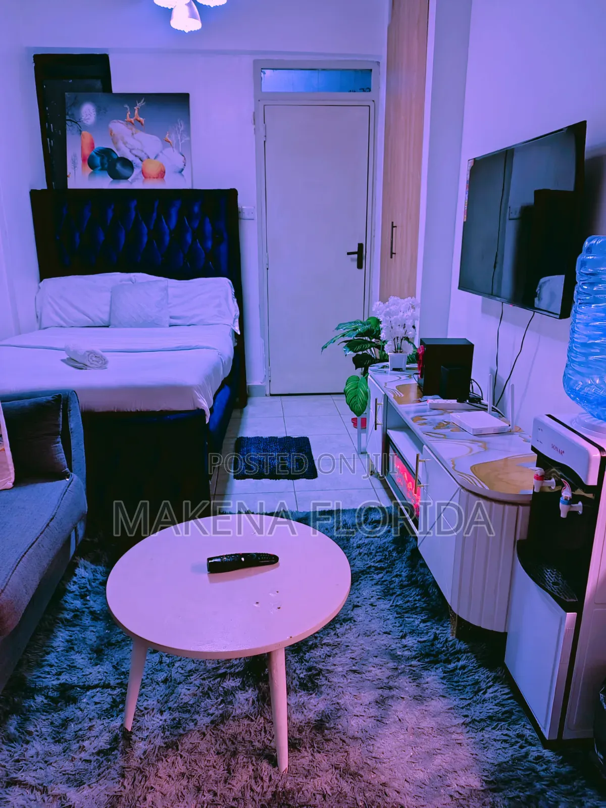 “Furnished Studio Airbnb Near TRM Roysambu