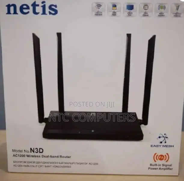 Netis N3D AC1200 Wireless Dual Band Router