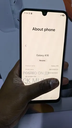 Samsung Galaxy A16 128 GB Black