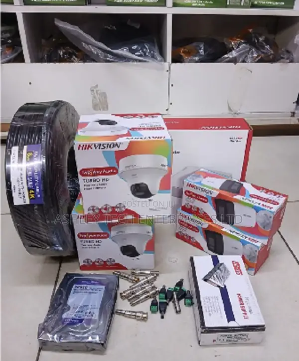Hikvision 4 Camera CCTV System With 2-Way Voice HD
