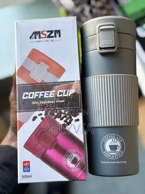 Grey 500ml Coffee Cup