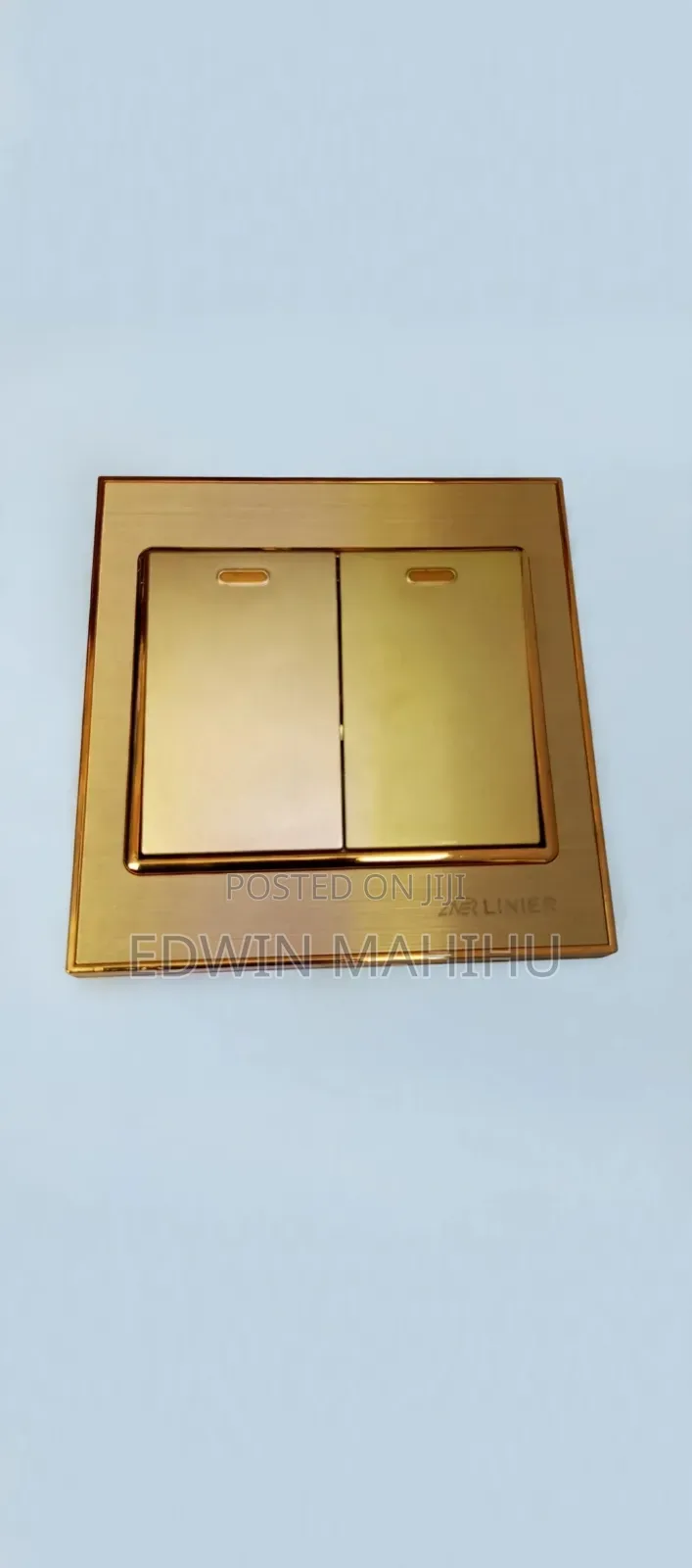 Executive 2gang 2way Switch(gold)