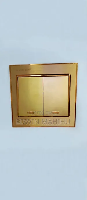 Executive 2gang 2way Switch(gold)