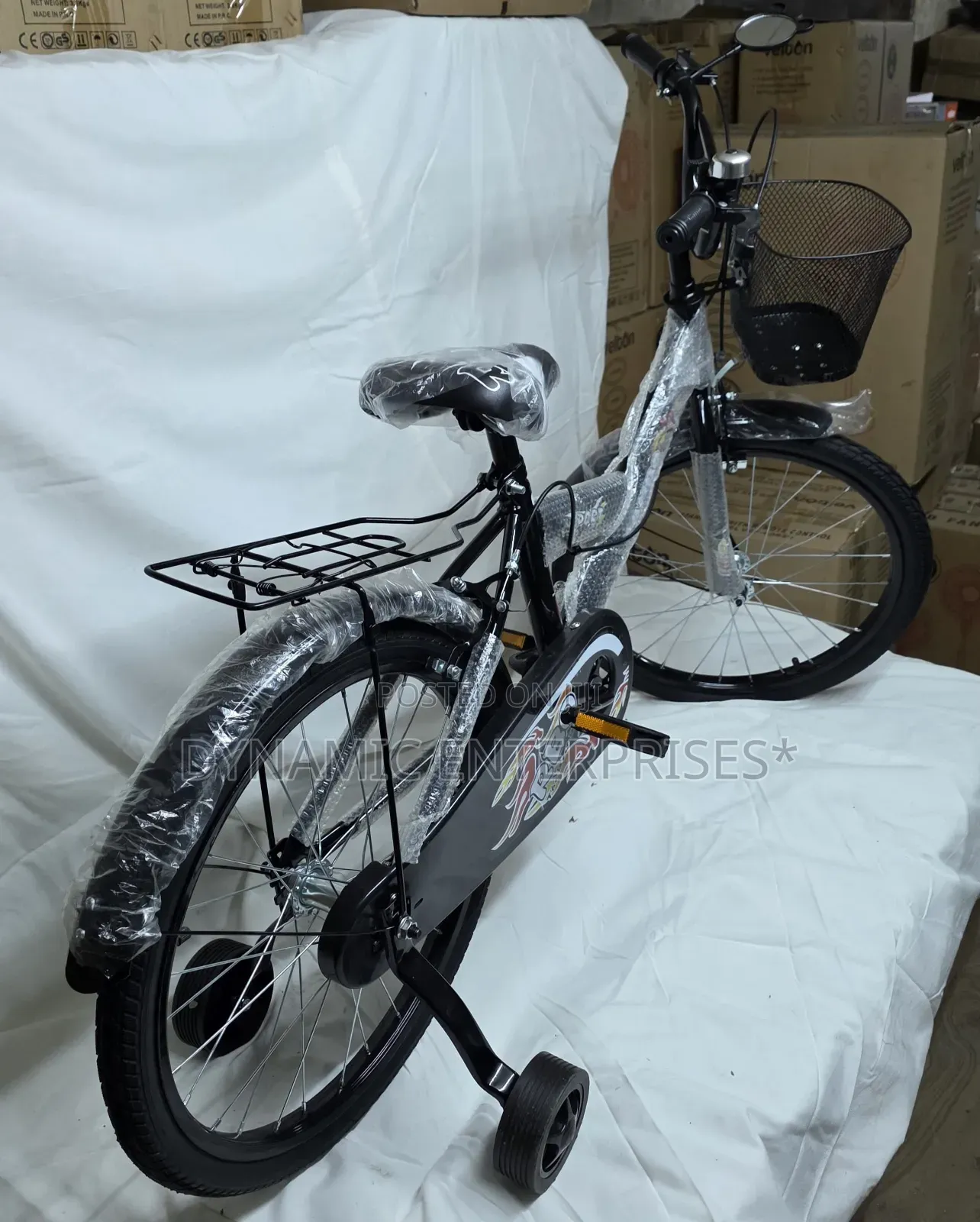 Kids Bicycle With Balancing Whee8