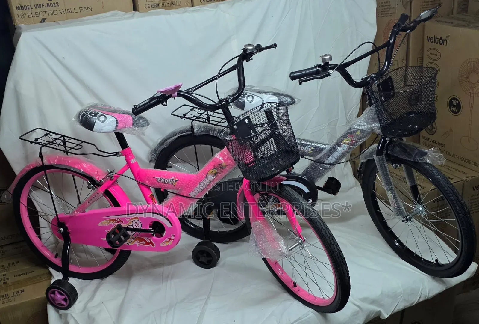 Kids Bicycle With Balancing Whee8