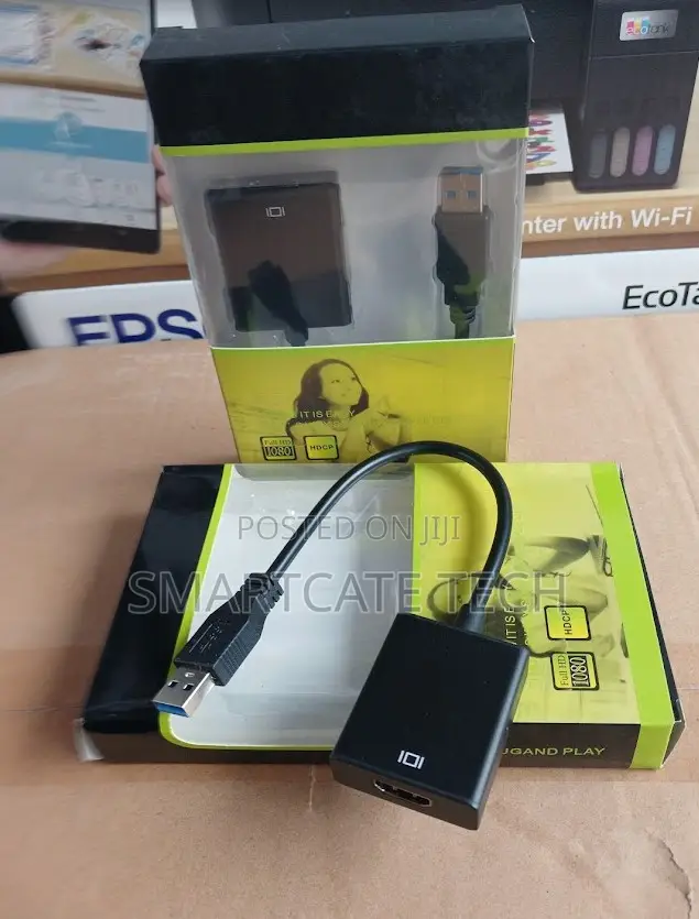 USB to HDMI Converter Full HD Video Display Adapter