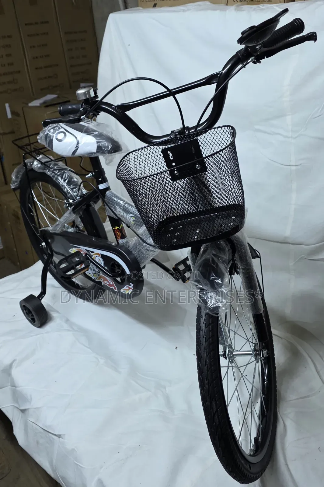 Kids Bicycle With Balancing Whee8
