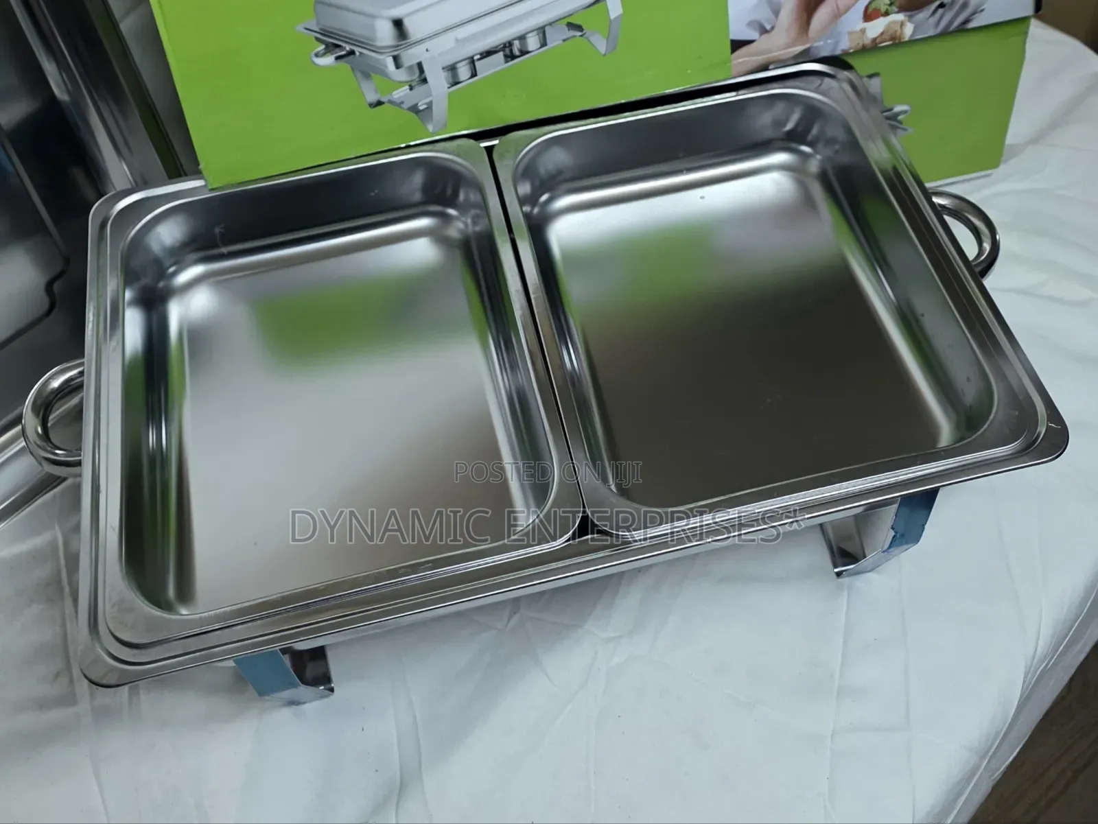 Double Chaffing Dish.. Double Chaffing Dishes