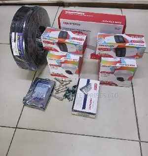 Hikvision 4 Camera Smart CCTV Kit With HD 2-Way Communication