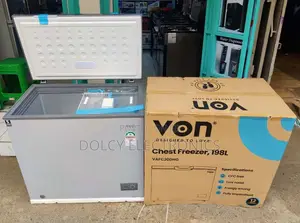 Von 198litres Vafc20dhg Chest Freezer