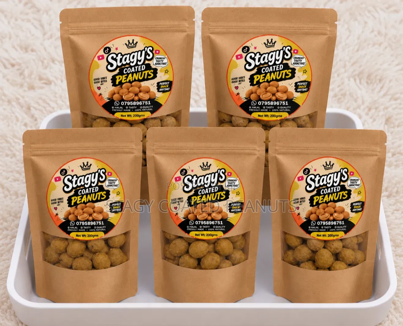 Crunchy Coated Peanuts