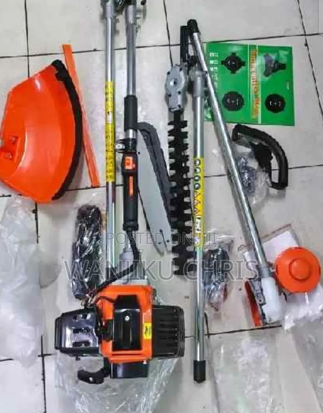 Heavy Duty Brush Cutter With Mini Powers and Hedge Trimmer