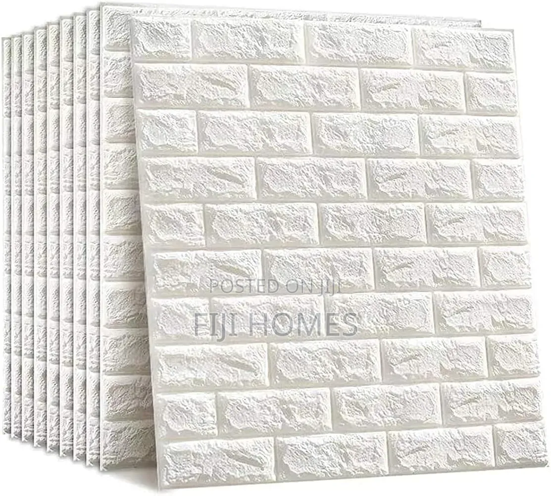 3D Brick Texture Foam Wall Panels | Peel Stick | 50x55cm