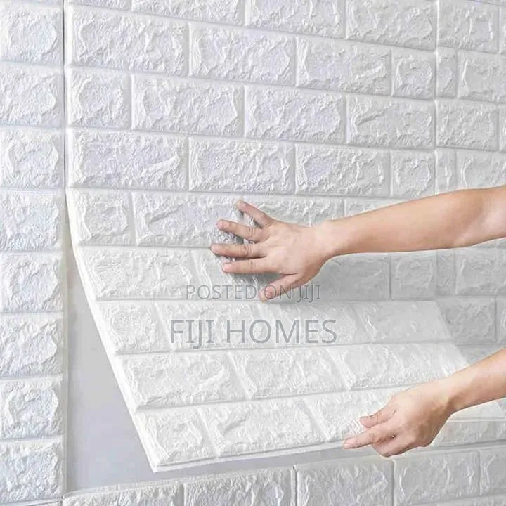 3D Brick Texture Foam Wall Panels | Peel Stick | 50x55cm