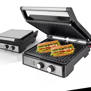 Multi-Functional Electric Contact Grill and Panini Press