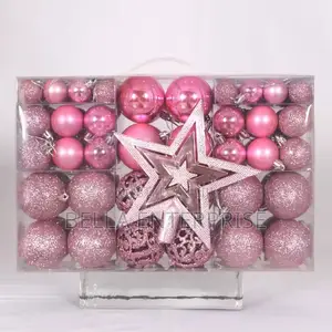 101 PCS Christmas Tree Decor Balls Set /-Contains